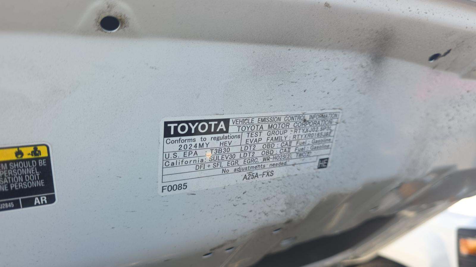 2024 Toyota RAV4 Hybrid LE AWD