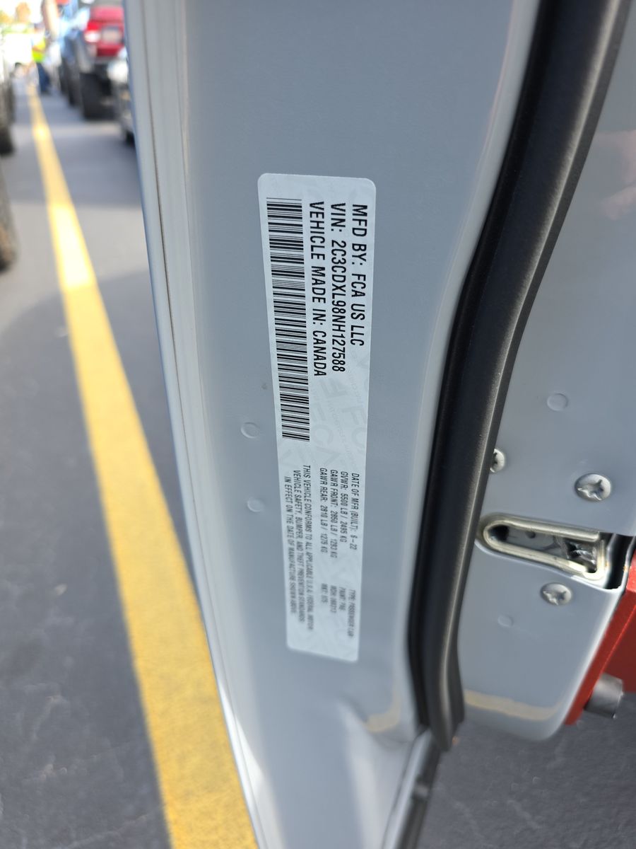 2022 Dodge Charger SRT Hellcat Widebody RWD