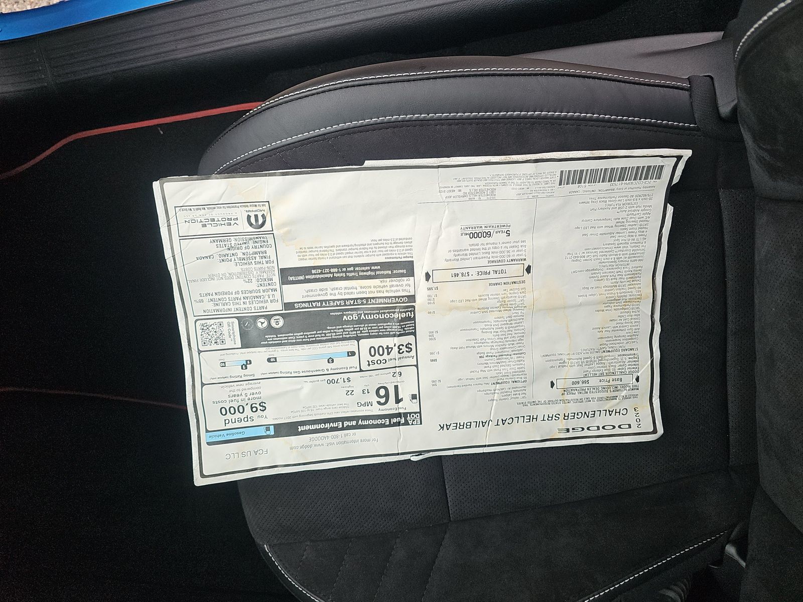 2023 Dodge Challenger SRT Hellcat Jailbreak RWD