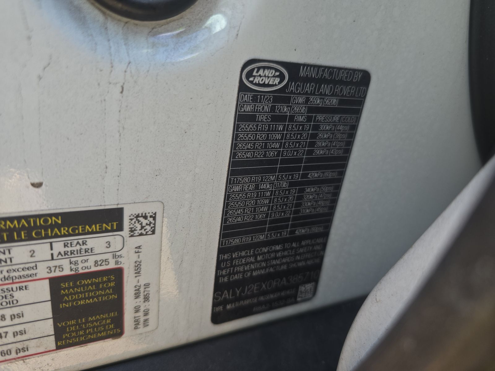 2024 Land Rover Range Rover Velar S AWD