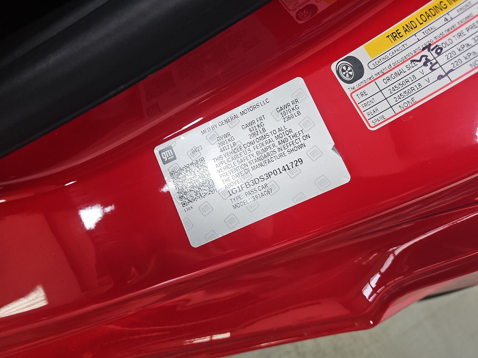 2023 Chevrolet Camaro 1LT RWD