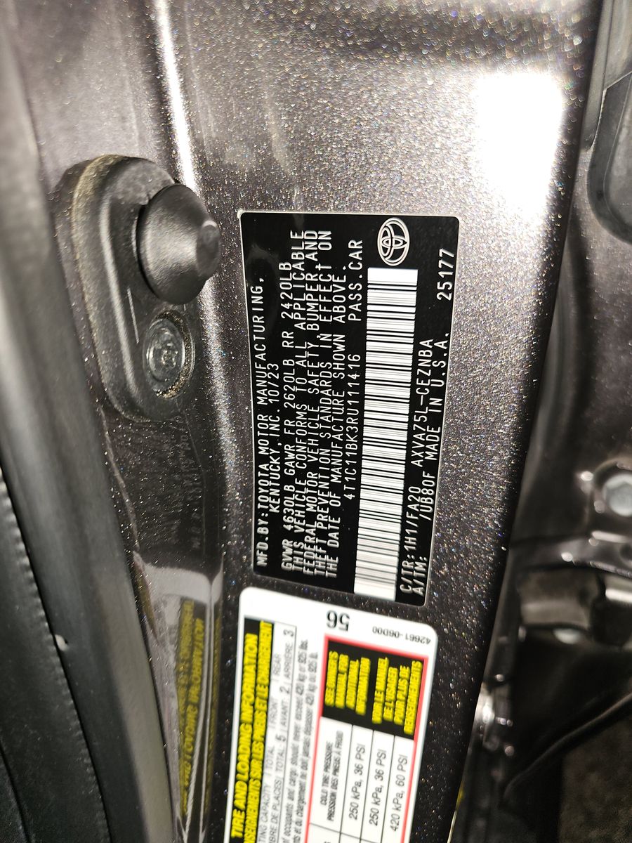 2024 Toyota Camry LE AWD