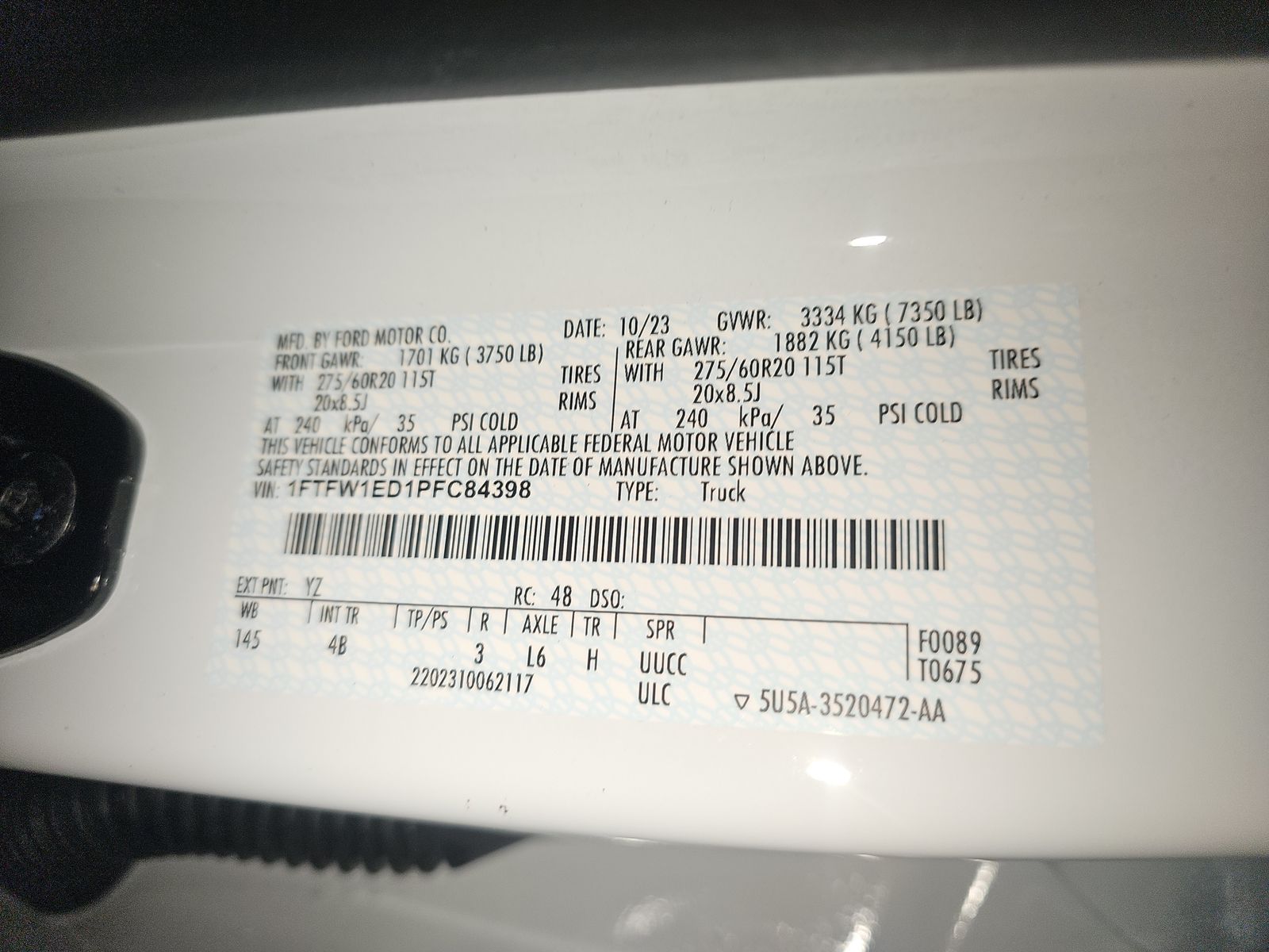 2023 Ford F-150 Hybrid XLT AWD