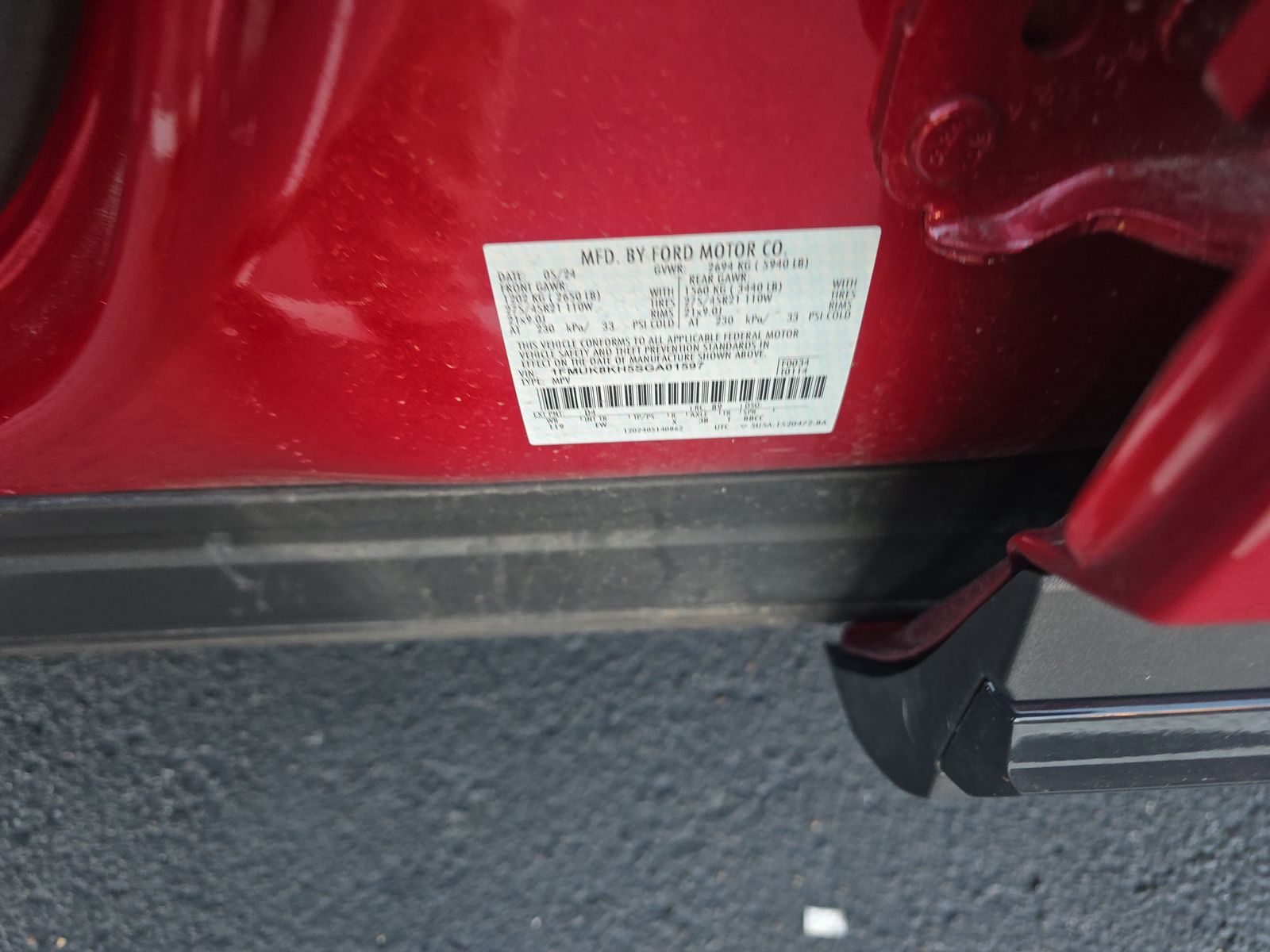 2025 Ford Explorer ST-Line AWD