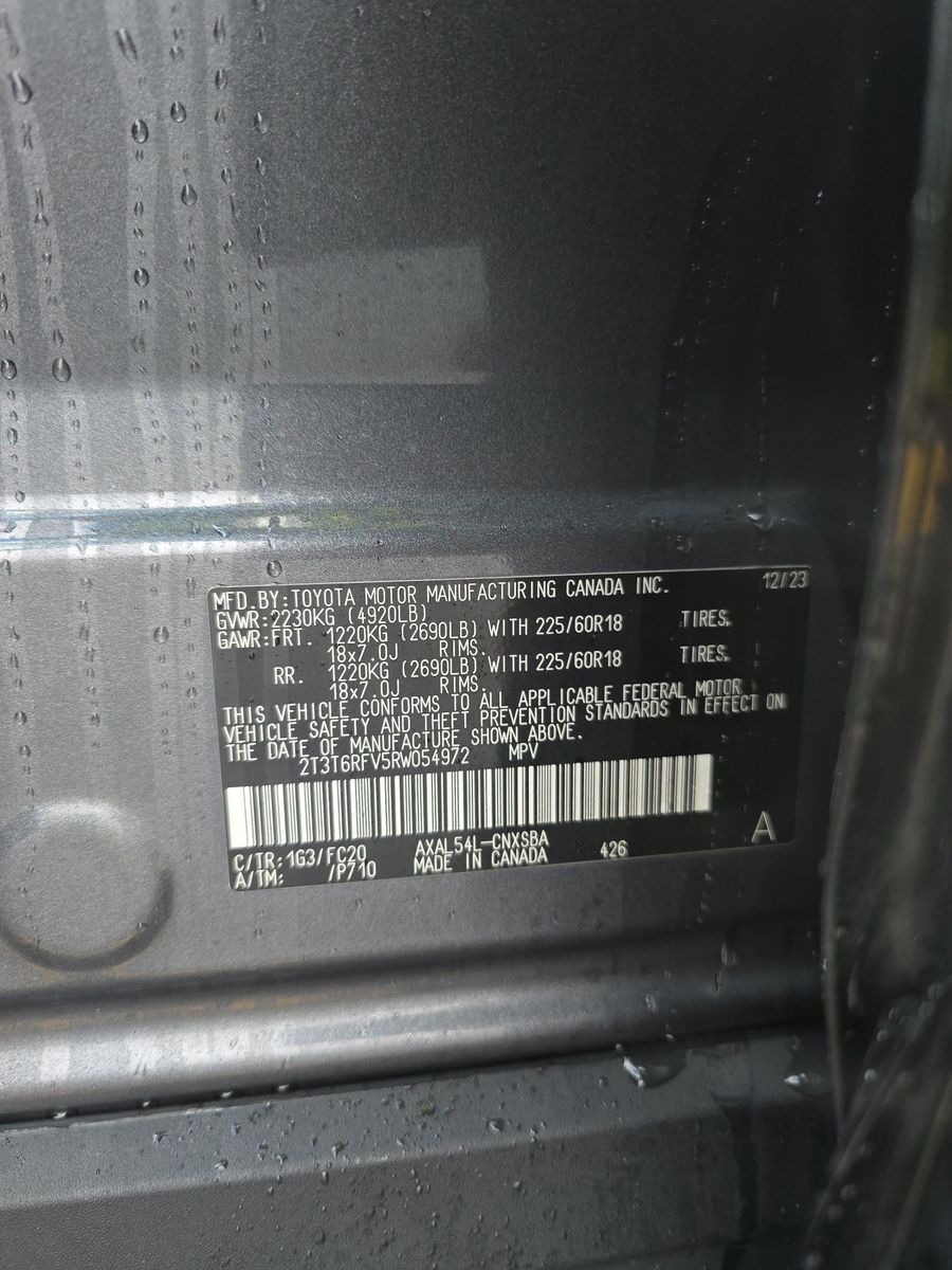 2024 Toyota RAV4 Hybrid SE AWD