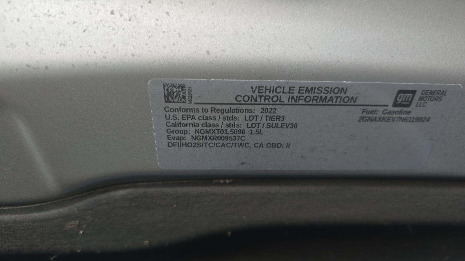 2022 Chevrolet Equinox LT FWD