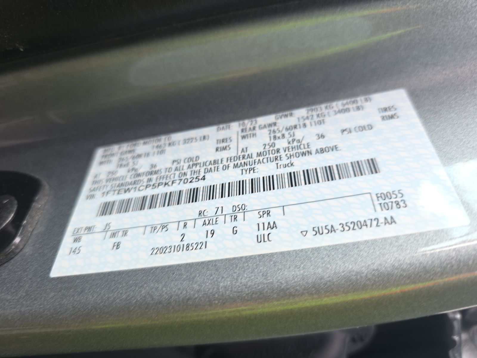 2023 Ford F-150 XLT RWD