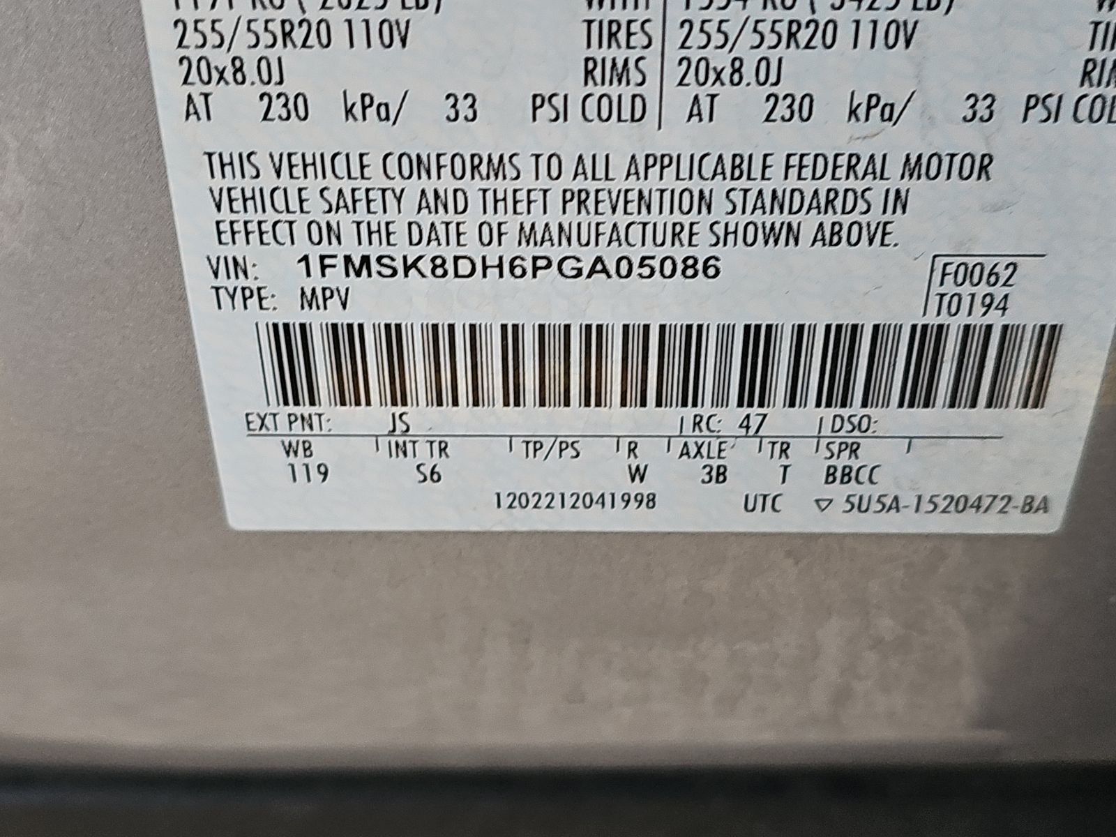 2023 Ford Explorer XLT AWD