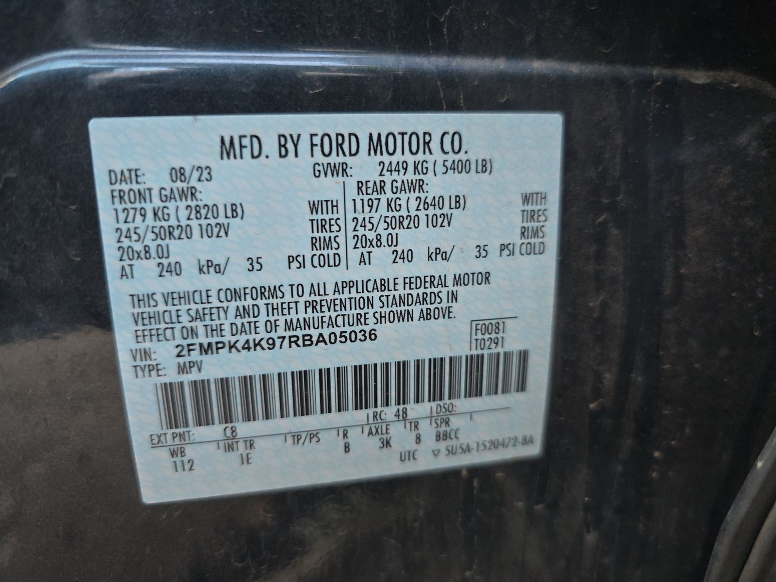 2024 Ford Edge Titanium AWD