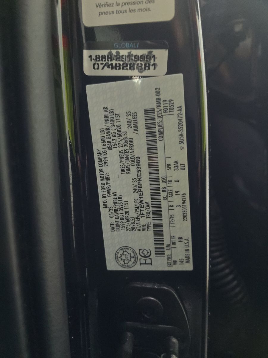 2023 Ford F-150 Lariat AWD