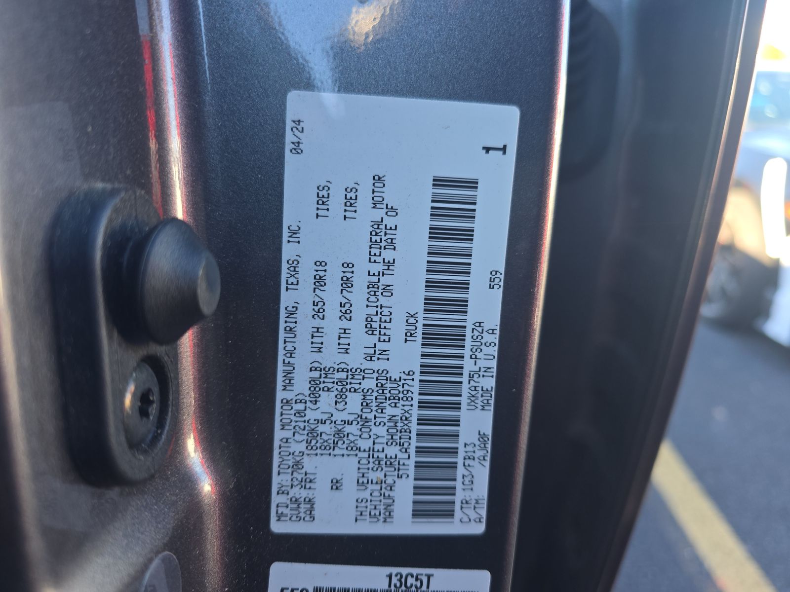 2024 Toyota Tundra SR5 AWD