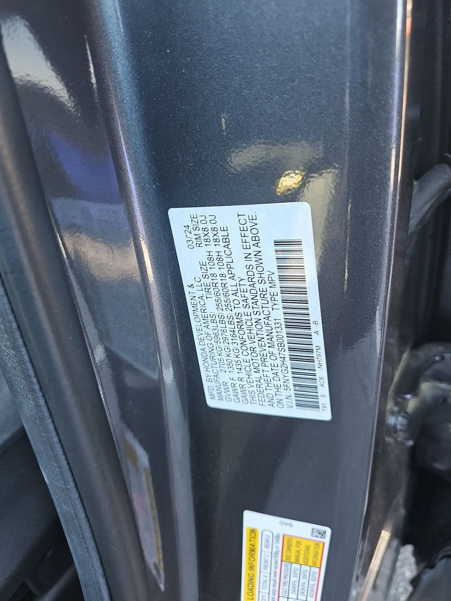 2025 Honda Pilot EX-L FWD