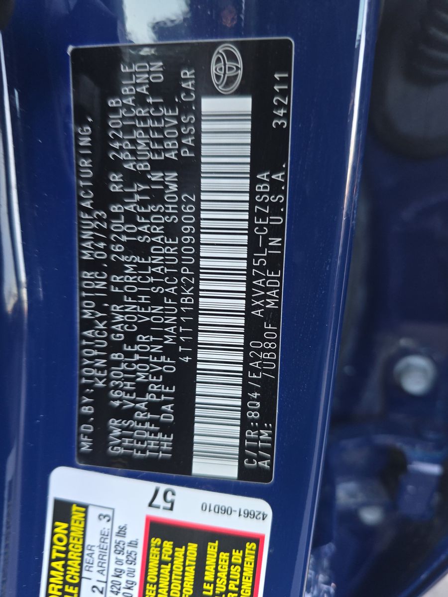 2023 Toyota Camry SE AWD