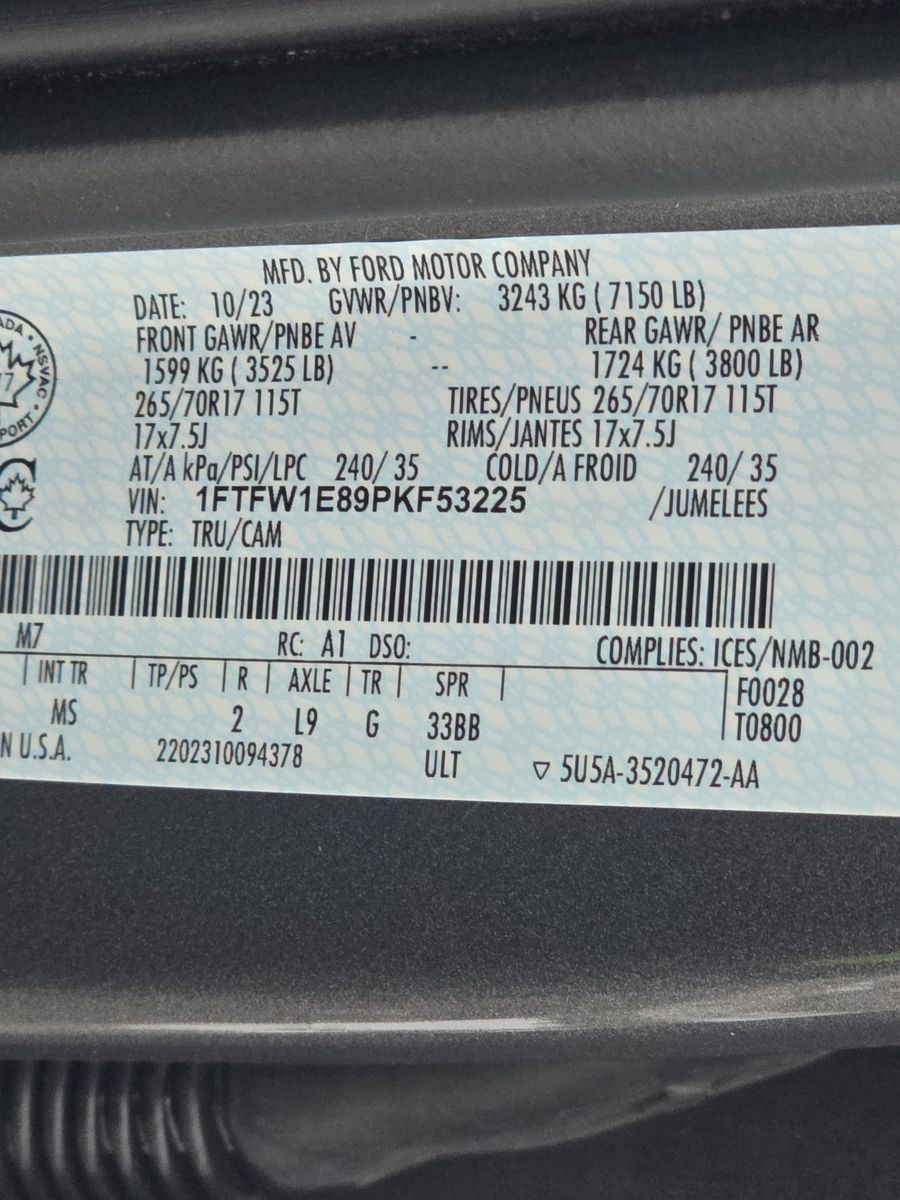 2023 Ford F-150 XLT AWD