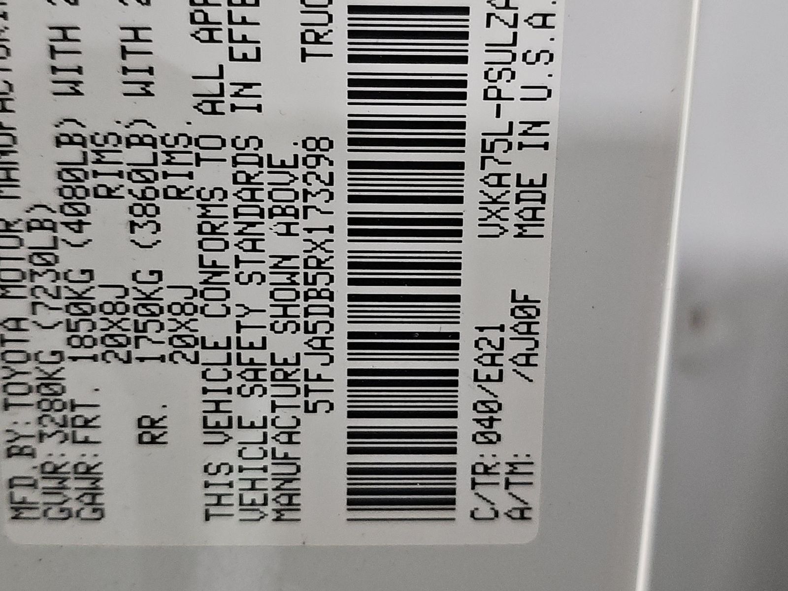 2024 Toyota Tundra Limited AWD