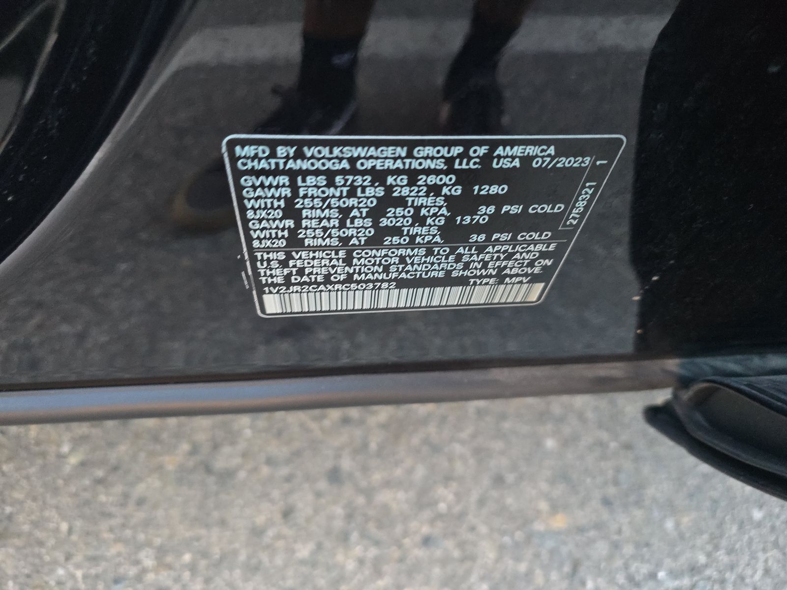 2024 Volkswagen Atlas 2.0T SE FWD