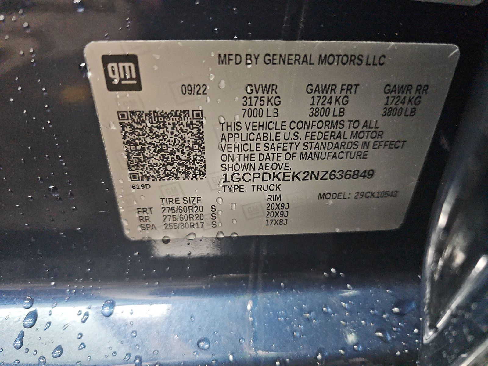 2022 Chevrolet Silverado 1500 LT AWD