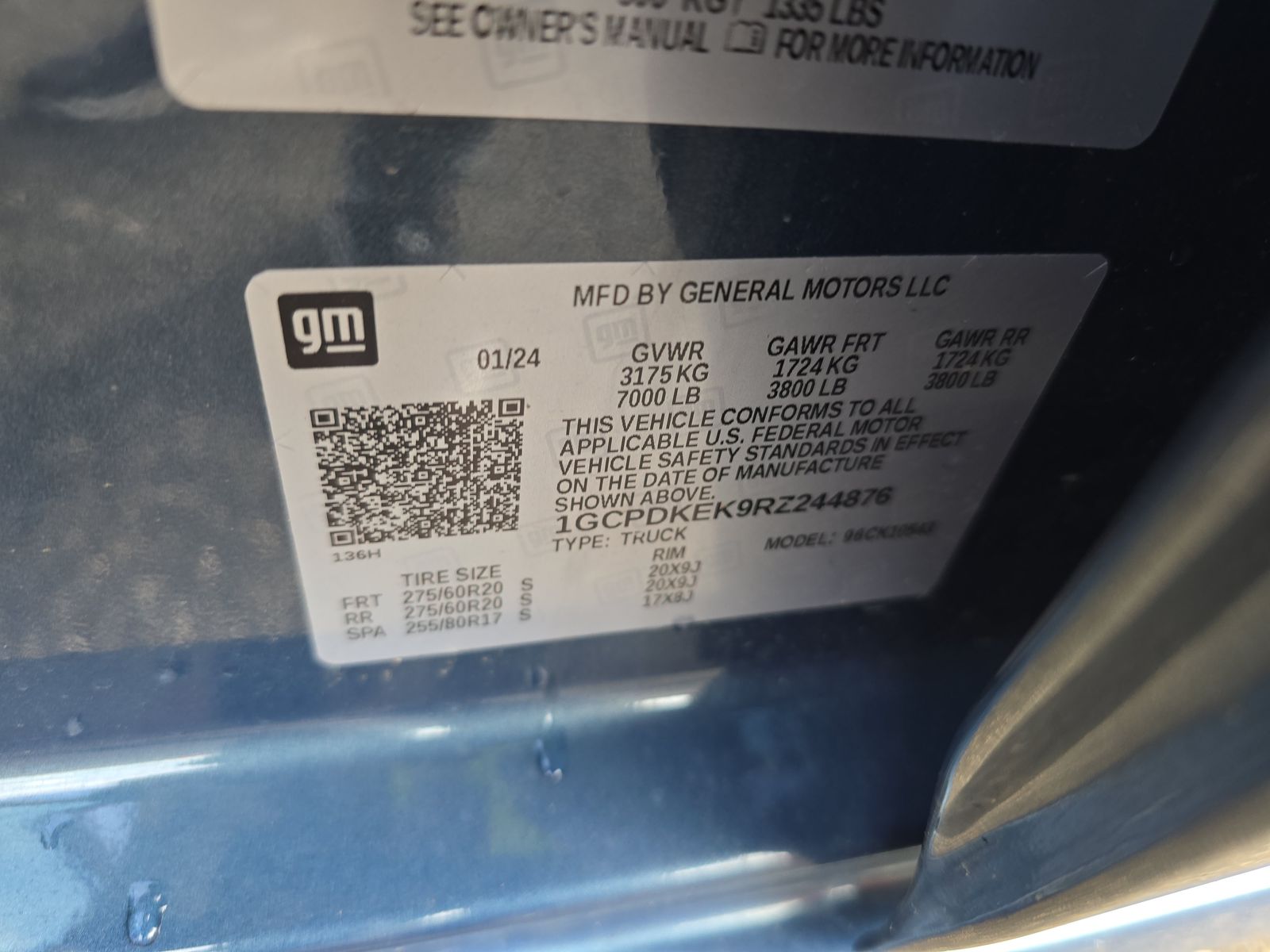 2024 Chevrolet Silverado 1500 LT AWD