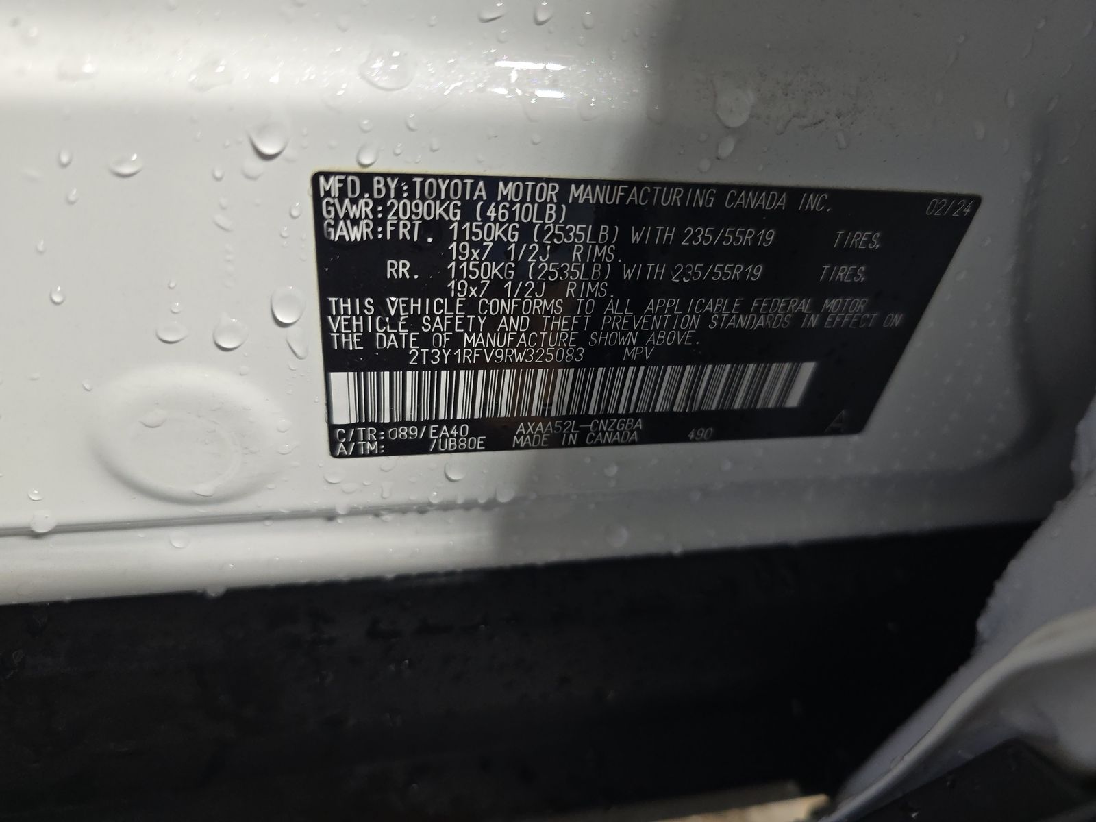 2024 Toyota RAV4 Limited FWD