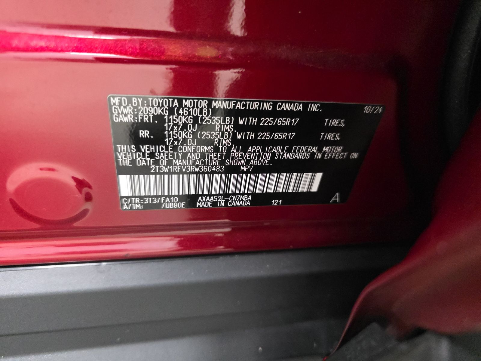 2024 Toyota RAV4 XLE FWD