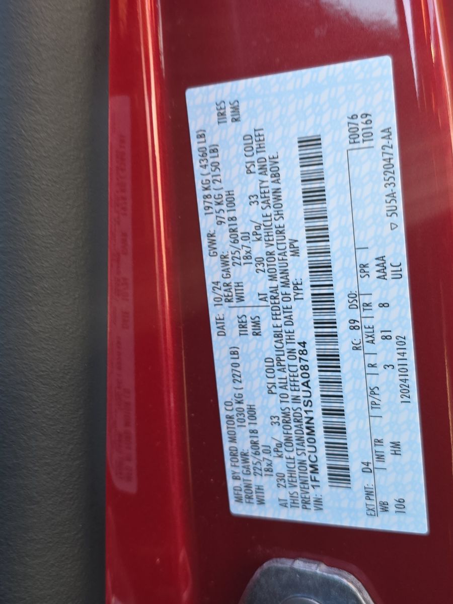 2025 Ford Escape ST-Line FWD