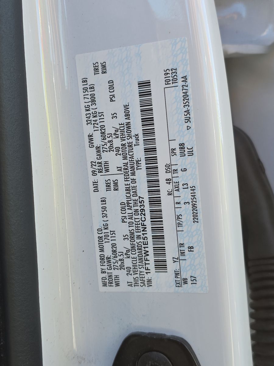 2022 Ford F-150 XLT AWD