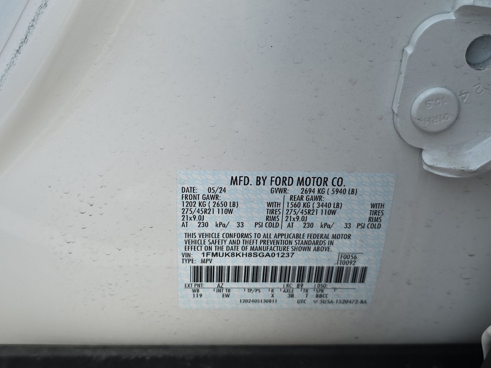 2025 Ford Explorer ST-Line AWD