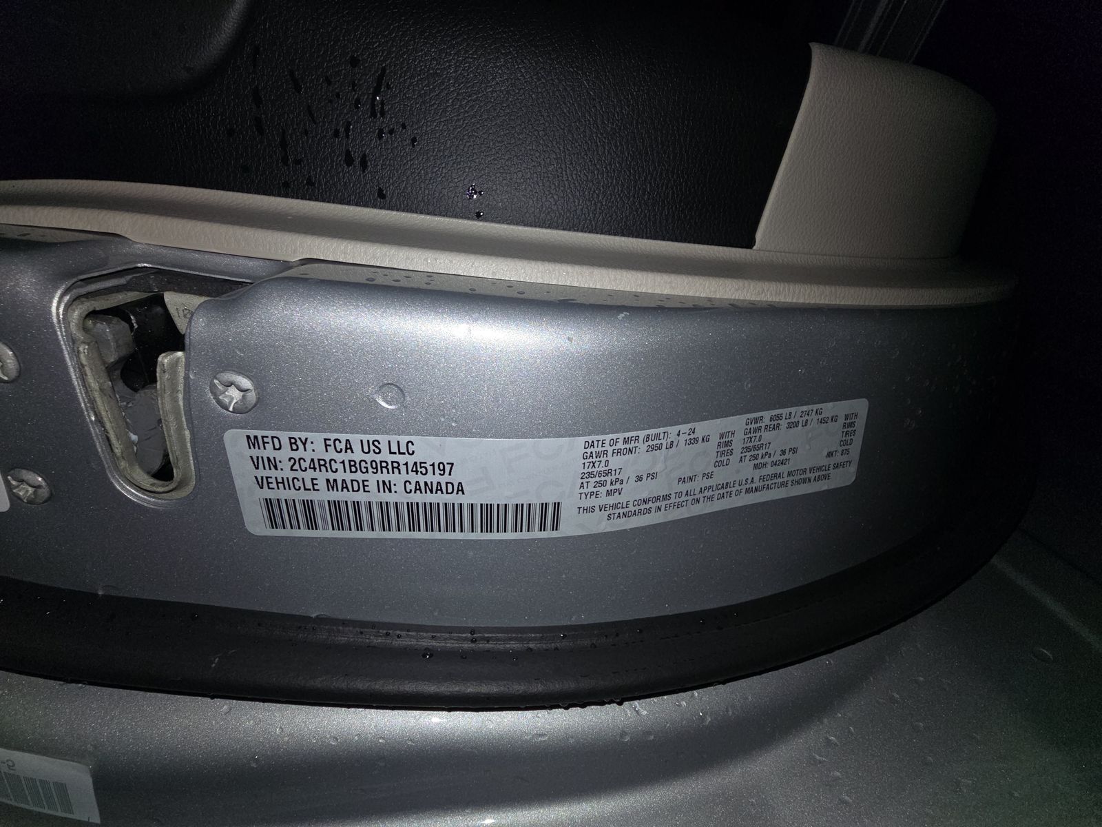 2024 Chrysler Pacifica Touring L FWD