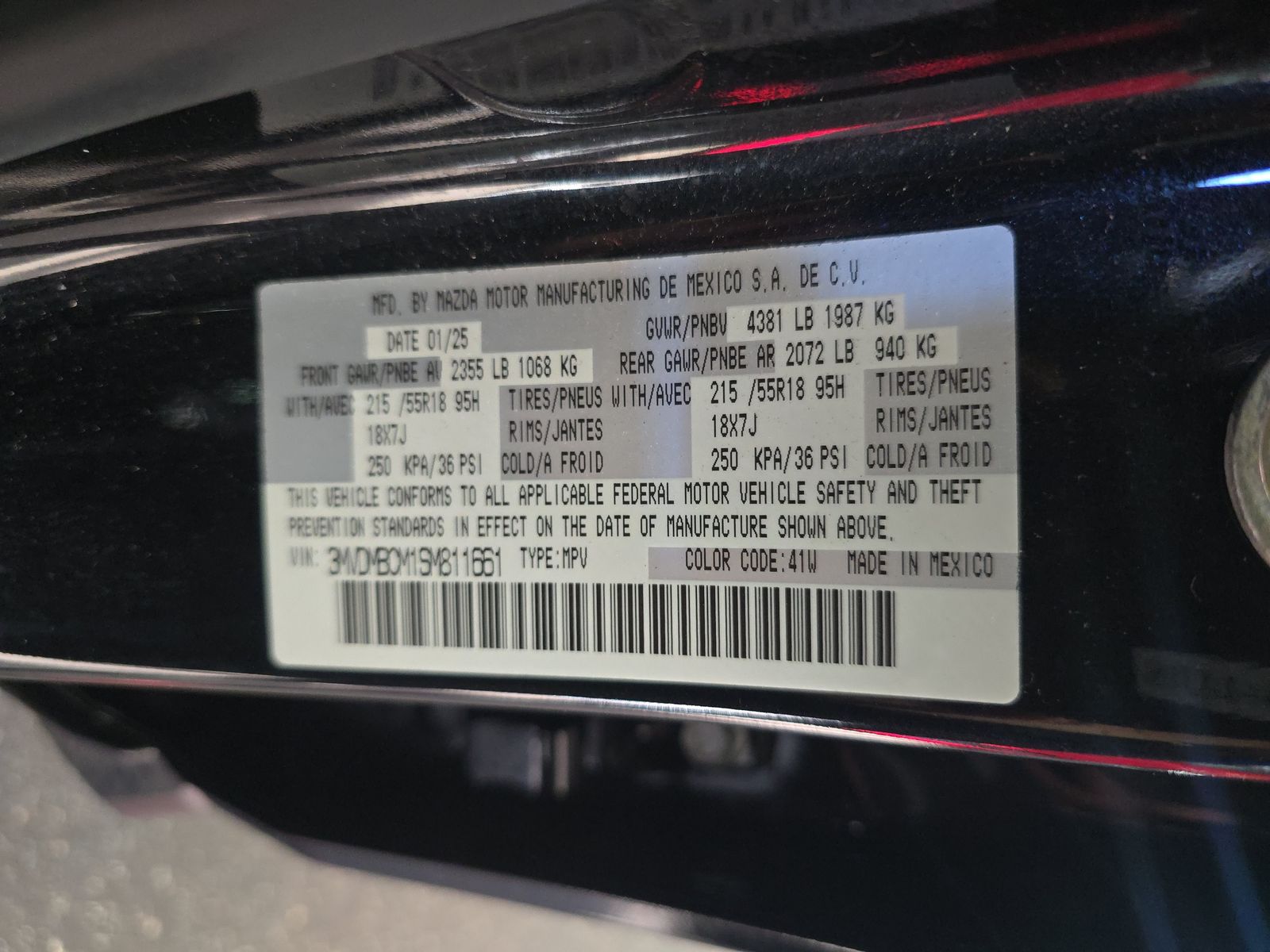 2025 MAZDA CX-30 2.5 S Preferred Package AWD