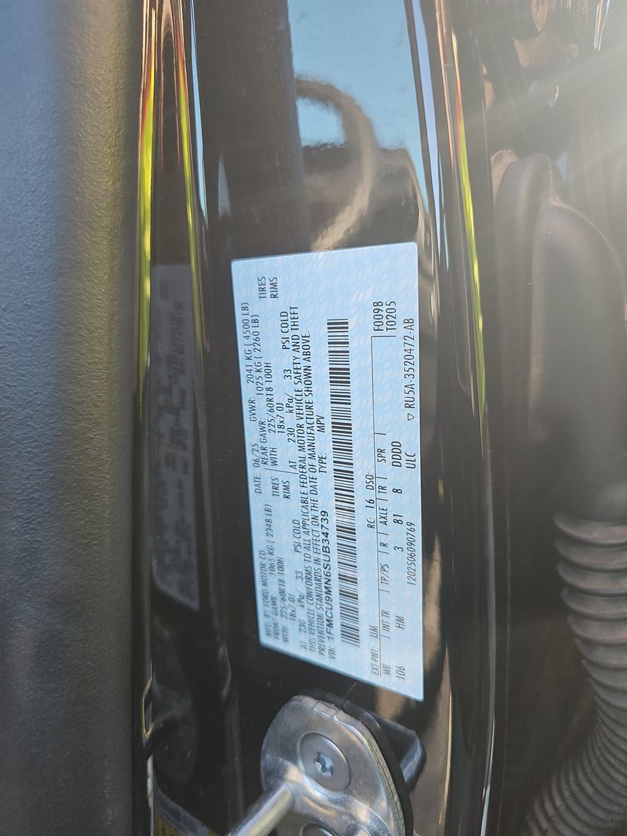 2025 Ford Escape ST-Line AWD