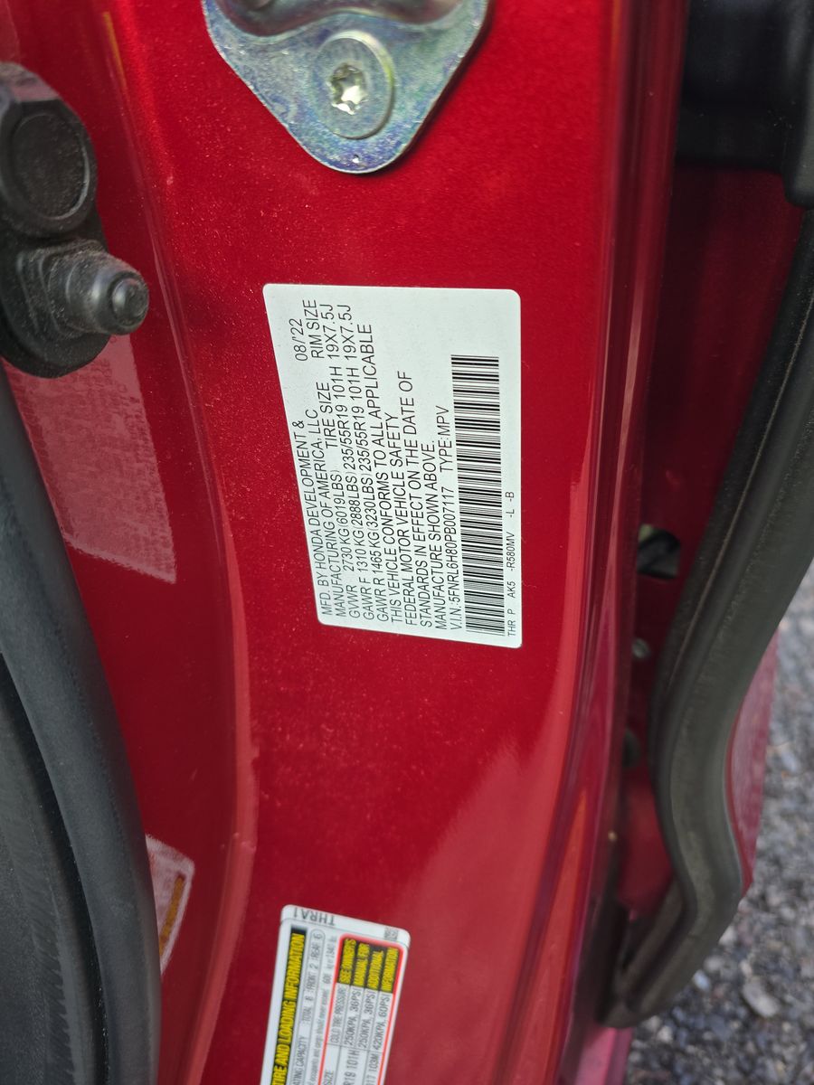 2023 Honda Odyssey Touring FWD