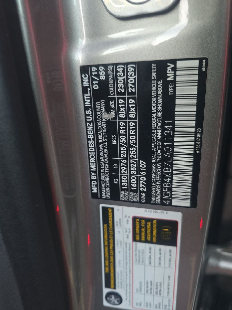 2020 Mercedes-Benz GLE GLE 350 AWD