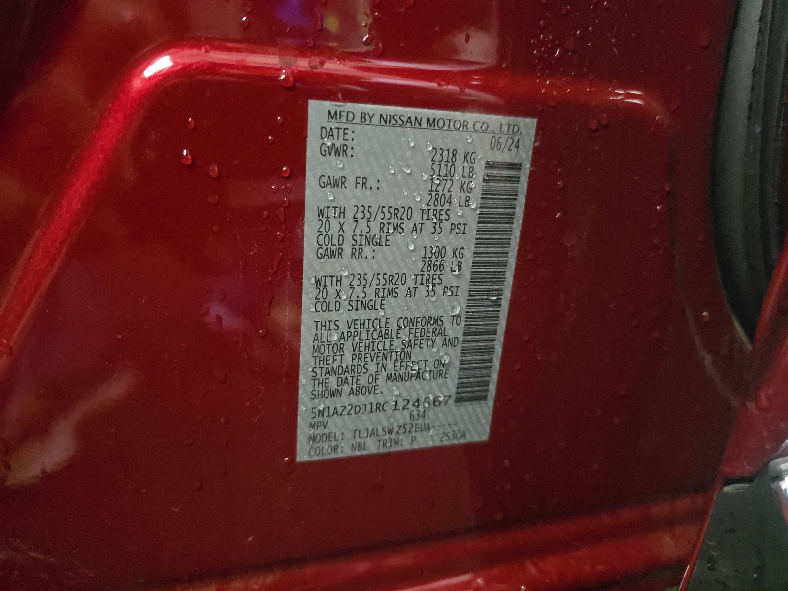 2024 Nissan Murano Platinum FWD