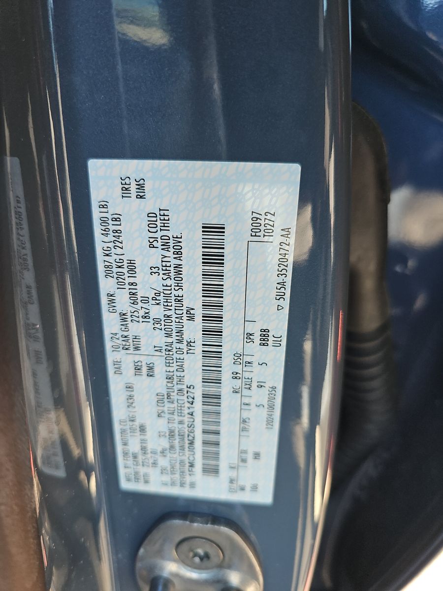 2025 Ford Escape Hybrid ST-Line FWD