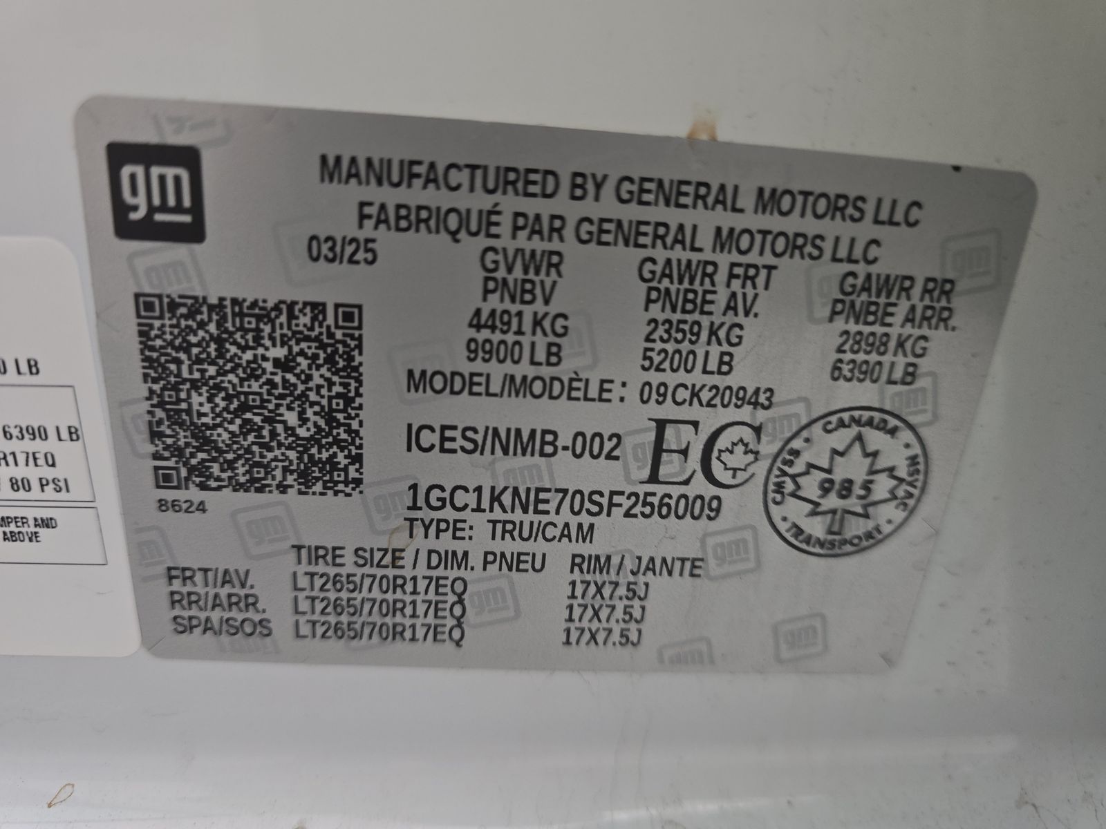 2025 Chevrolet Silverado 2500HD LT AWD