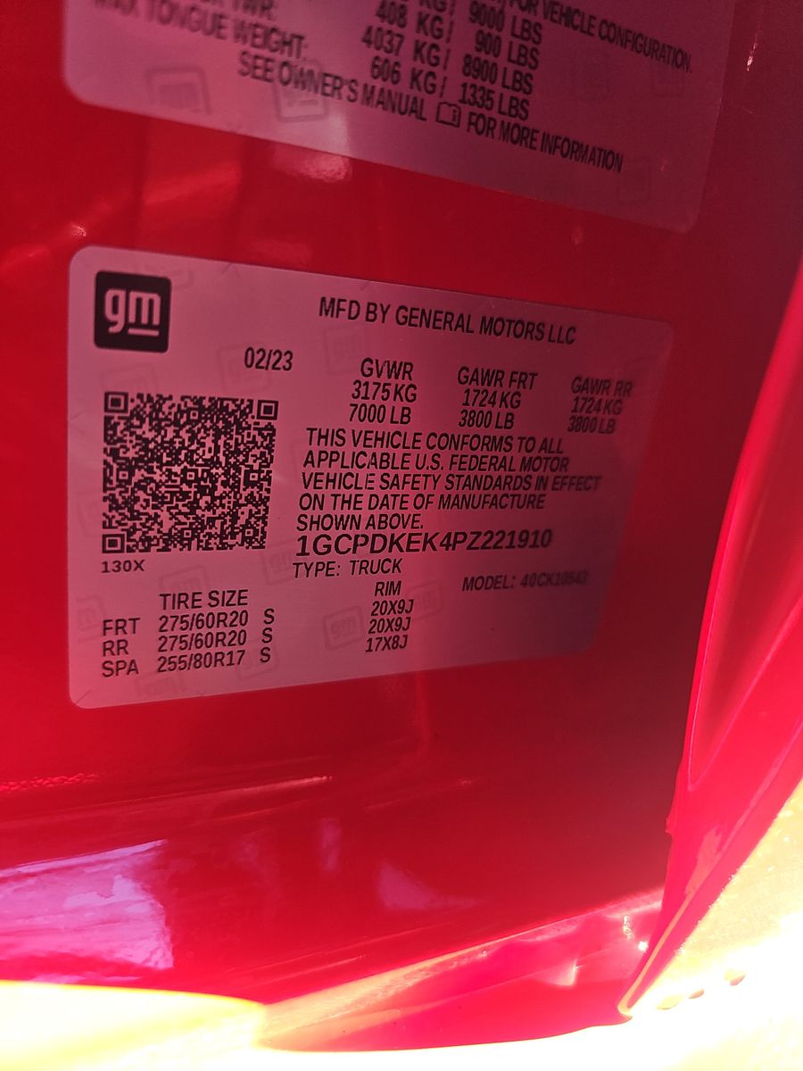 2023 Chevrolet Silverado 1500 LT AWD