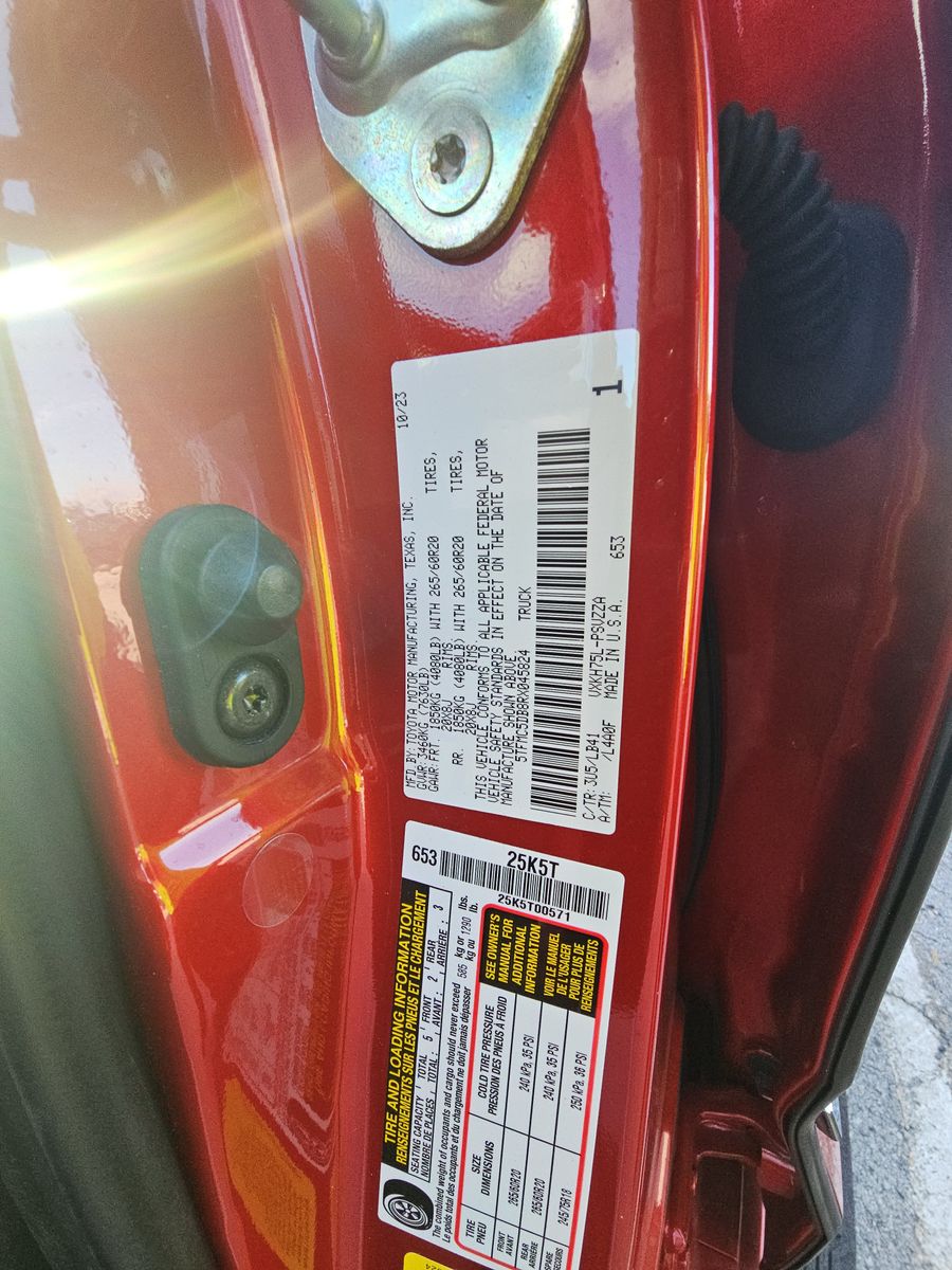 2024 Toyota Tundra Hybrid 1794 Edition AWD