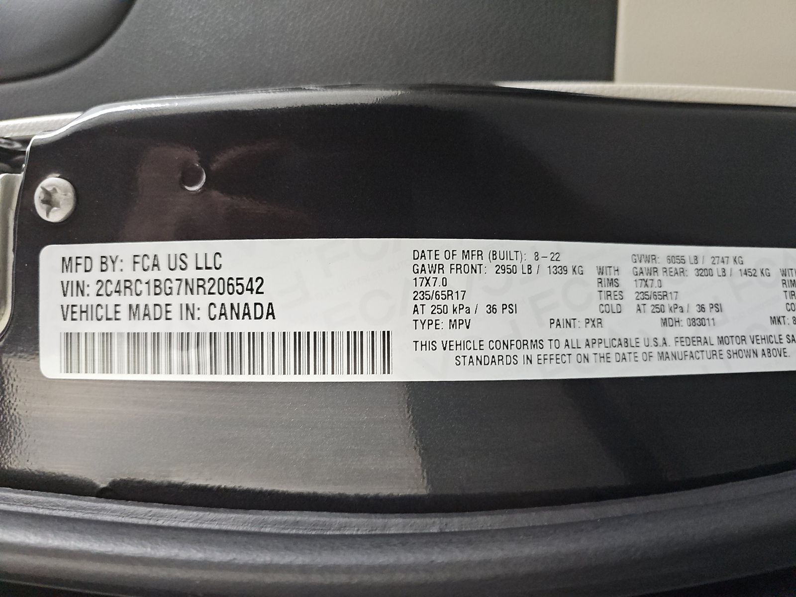 2022 Chrysler Pacifica Touring L FWD