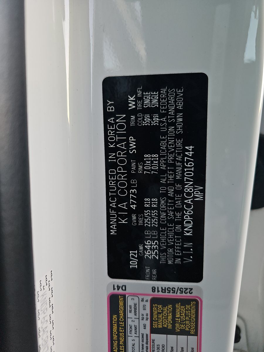 2022 Kia Sportage Nightfall AWD