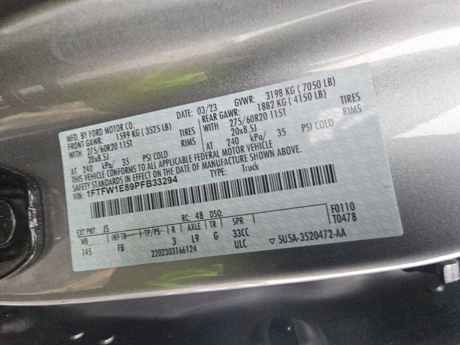 2023 Ford F-150 XLT AWD