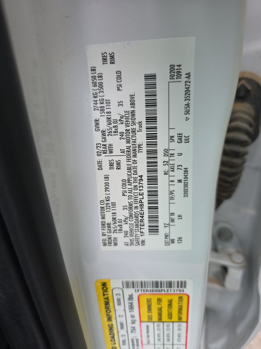 2023 Ford Ranger XLT RWD