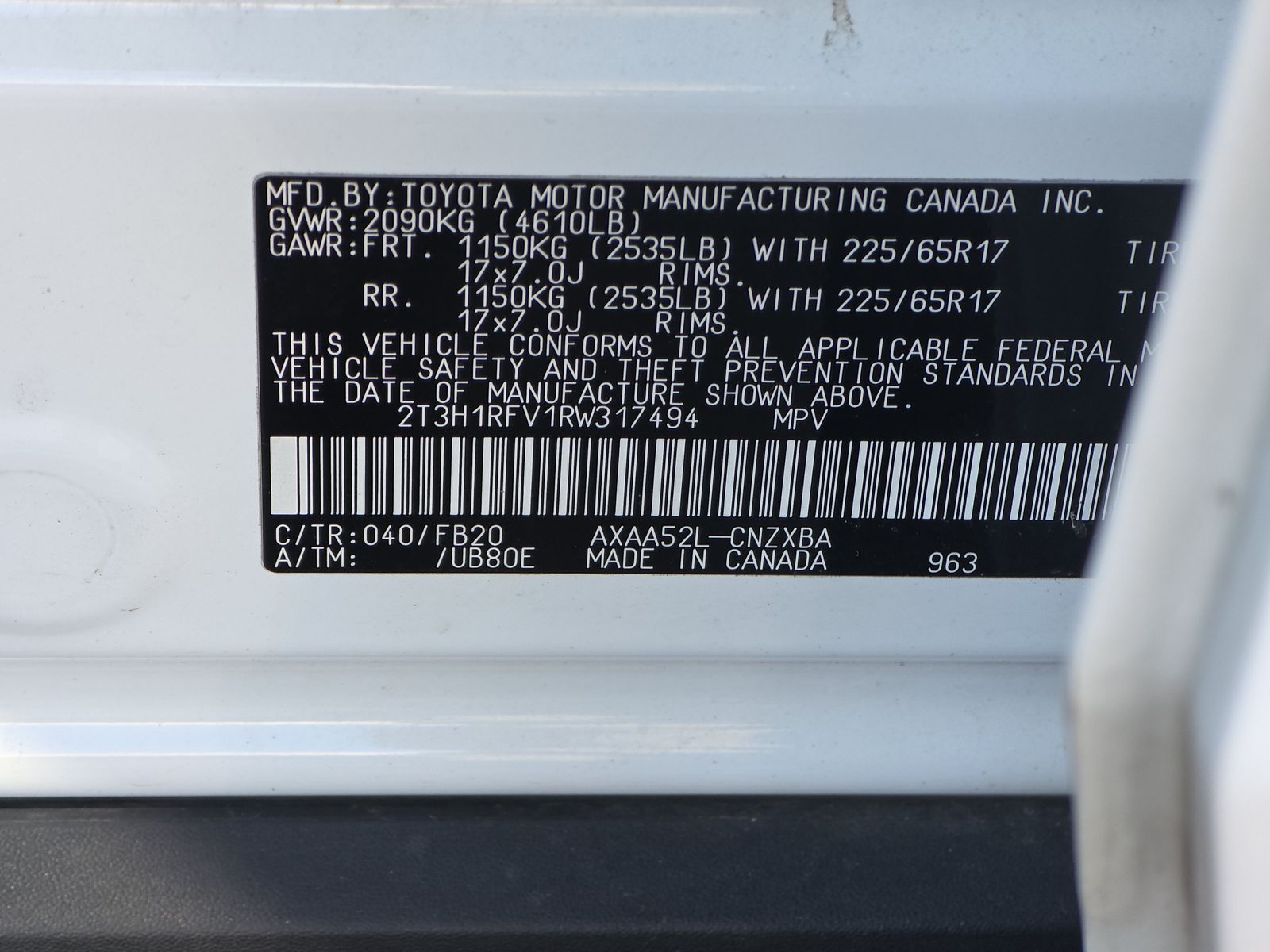 2024 Toyota RAV4 LE FWD