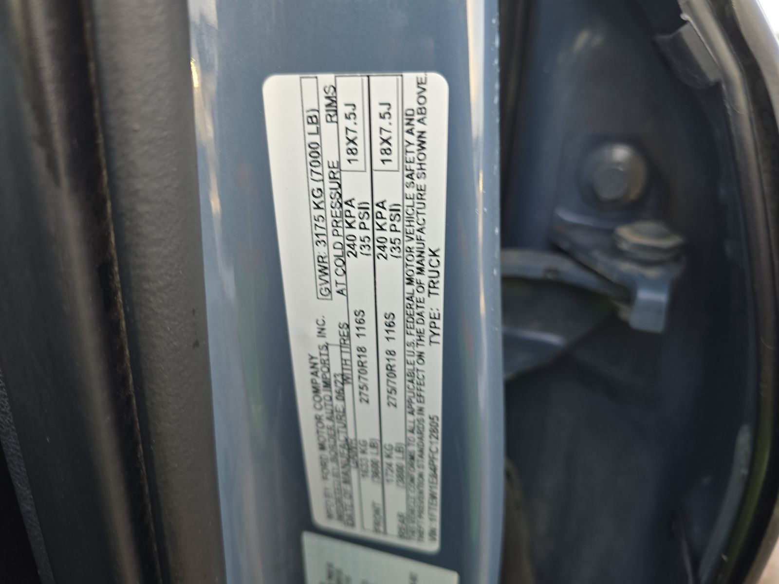 2023 Ford F-150 Tremor AWD