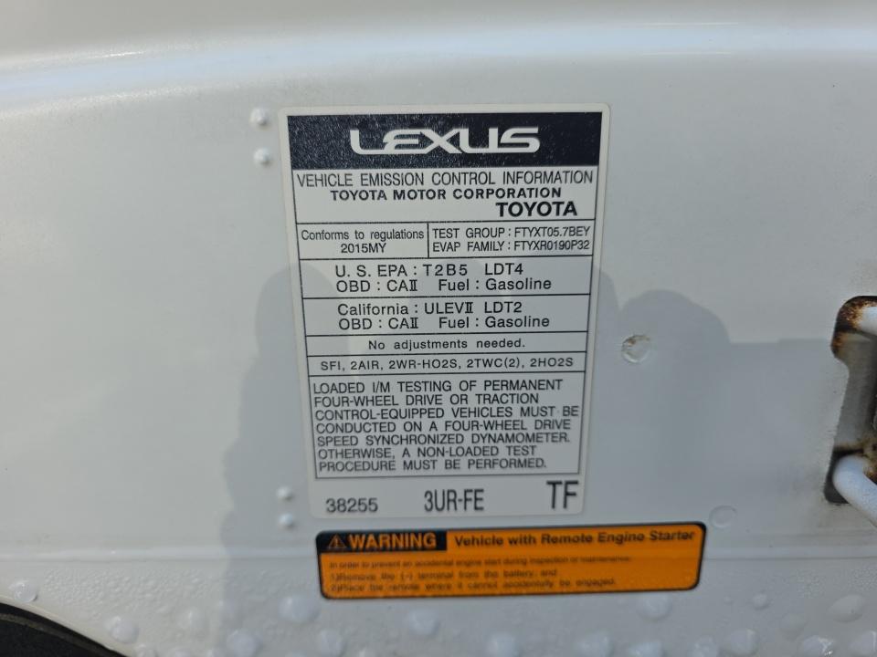 2015 Lexus LX LX 570 AWD