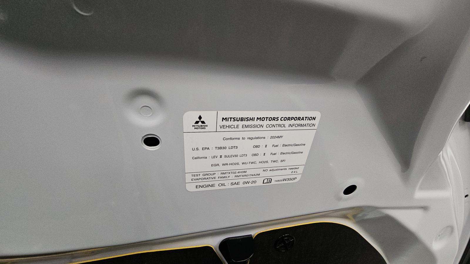 2024 Mitsubishi Outlander PHEV SEL AWD