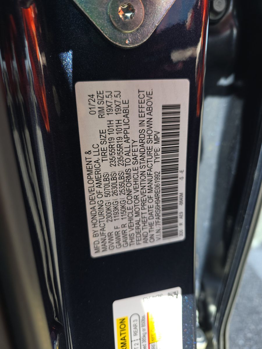 2024 Honda CR-V Hybrid Sport Touring AWD