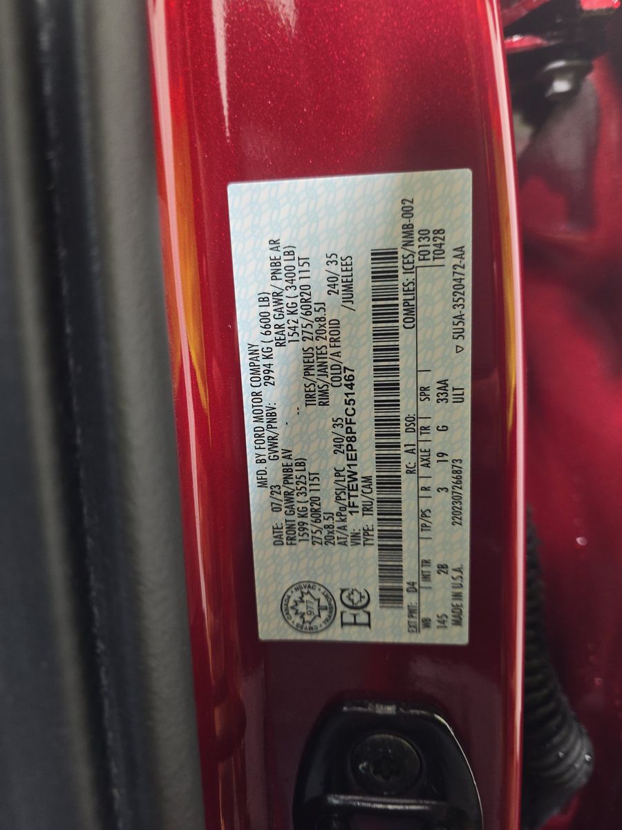 2023 Ford F-150 Lariat AWD