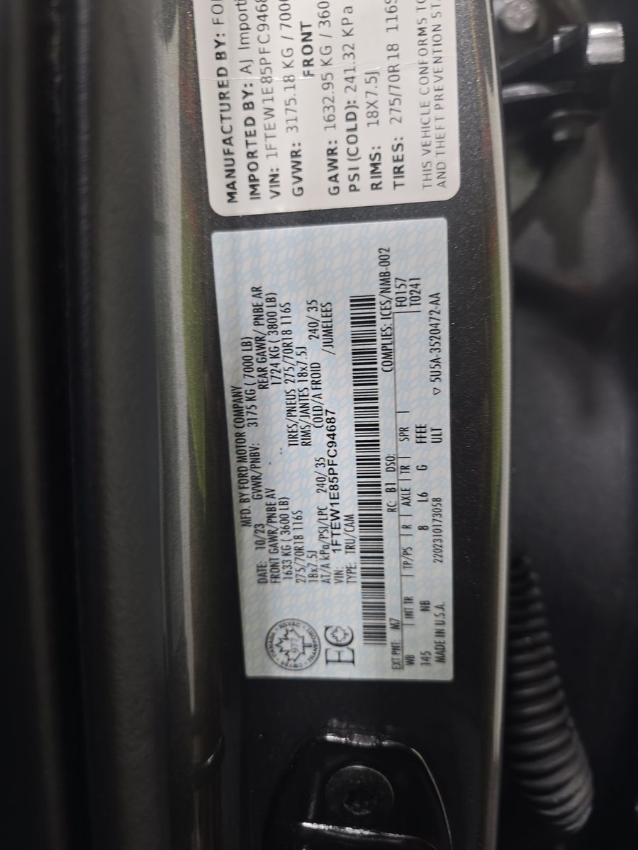 2023 Ford F-150 Tremor AWD