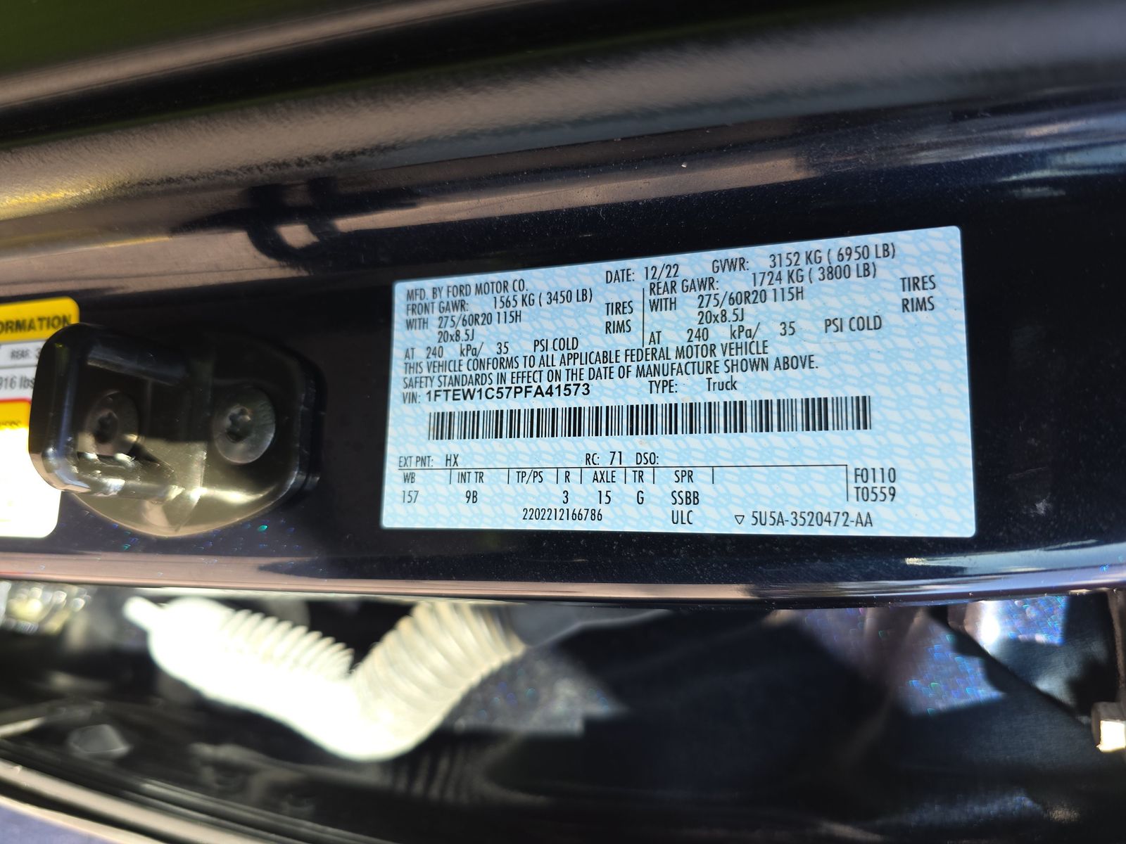 2023 Ford F-150 Platinum RWD