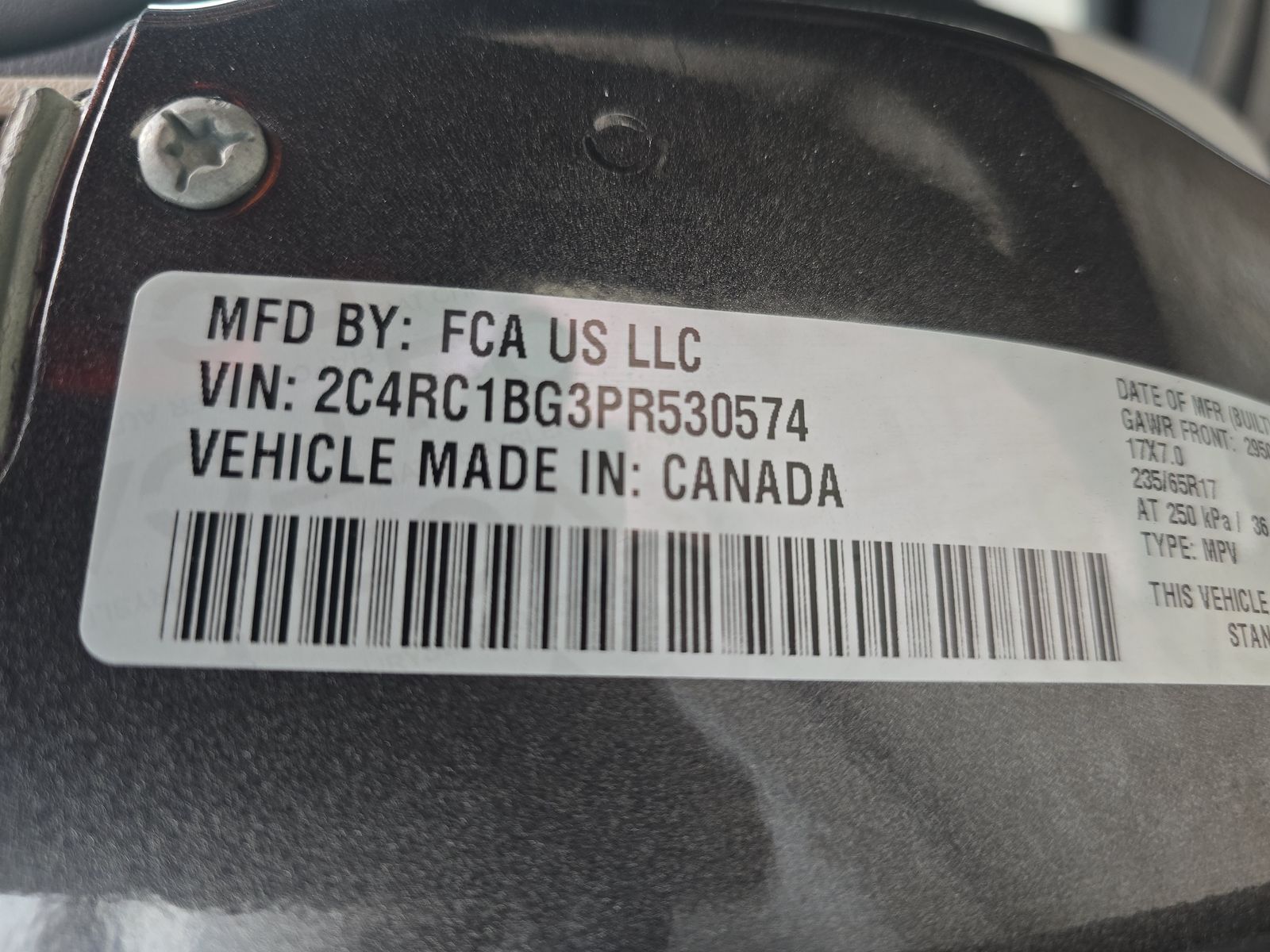 2023 Chrysler Pacifica Touring L FWD